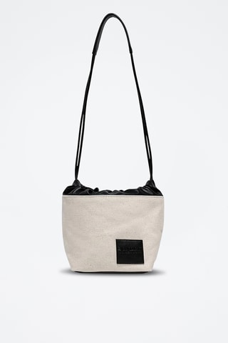 Sac porté épaule - Noir et écru