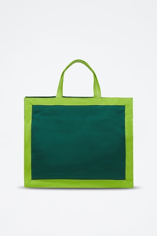 Tote bag - Vert et orange