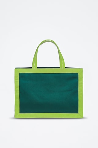Tote bag - Vert et orange