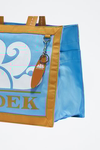 Tote bag - Ciel et beige