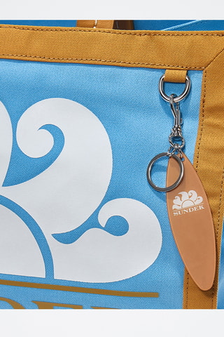 Tote bag - Ciel et beige