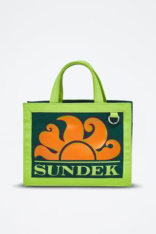 Tote bag - Vert et orange