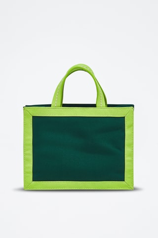 Tote bag - Vert et orange
