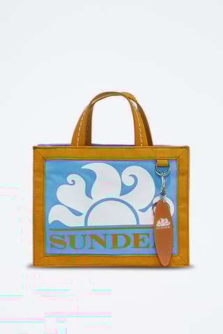 Tote bag - Ciel et beige