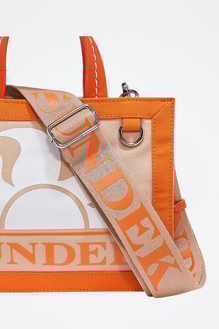 Tote bag - Orange et beige