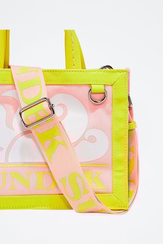 Tote bag - Vert olive et blanc