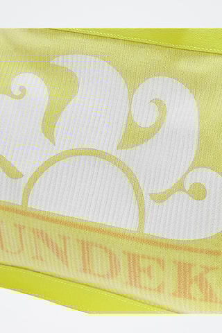 Tote bag - Vert olive et blanc