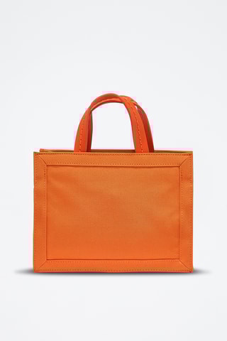 Tote bag - Orange et blanc