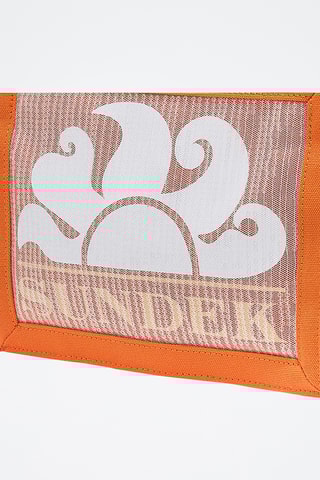 Tote bag - Orange et blanc