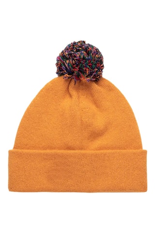 Bonnet en laine et cachemire - Orange