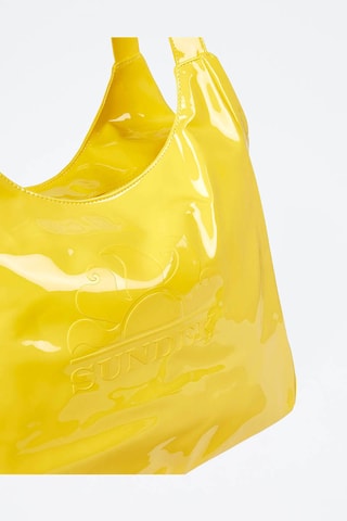 Sac à main verni - Jaune