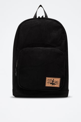 Sac à dos en velours - Noir