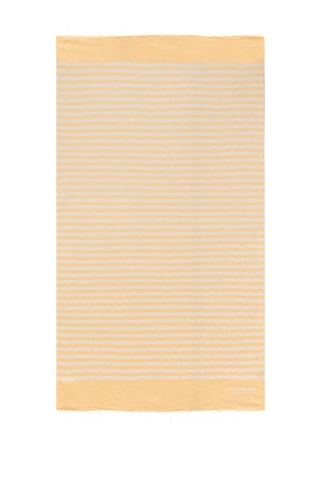 Drap de plage - Beige et écru