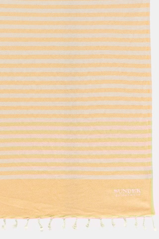Drap de plage - Beige et écru