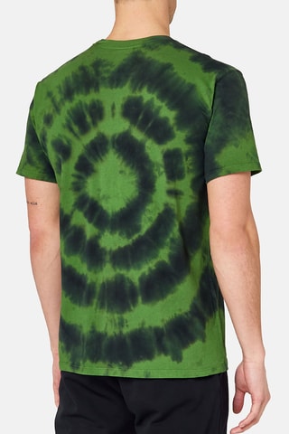 T-shirt tie and dye - Vert émeraude