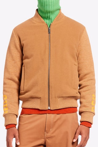 Veste en laine - Marron clair