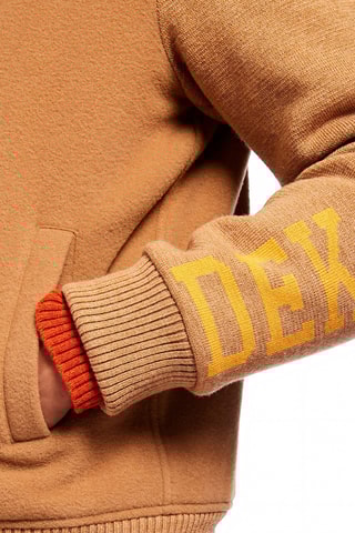 Veste en laine - Marron clair