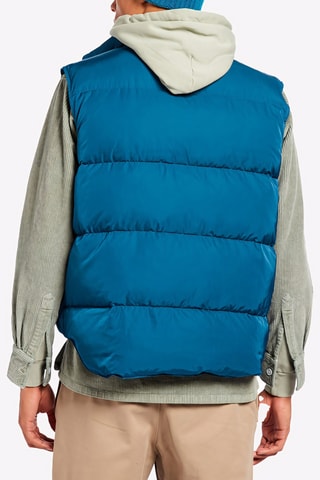 Doudoune sans manches - Bleu pétrole