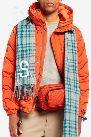 Doudoune à capuche - Orange