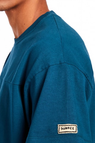 T-shirt - Bleu pétrole