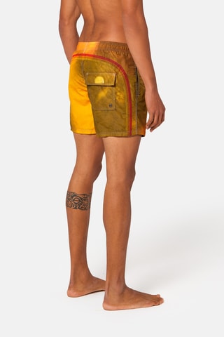 Short de bain tie and dye - Orange