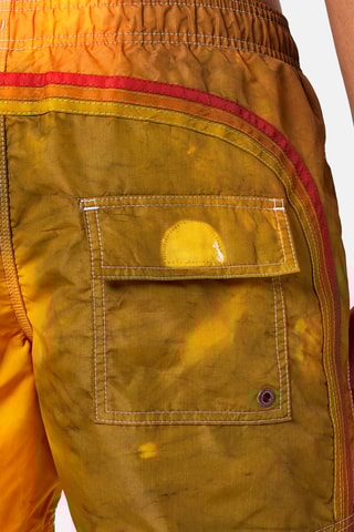 Short de bain tie and dye - Orange