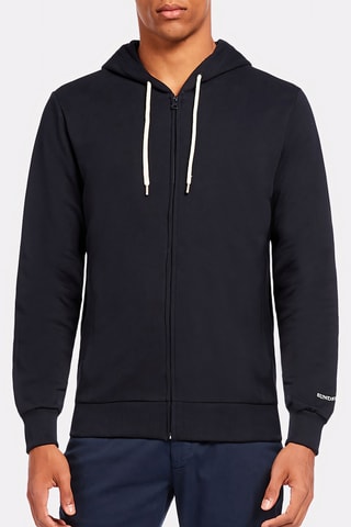 Sweat polaire à capuche - Bleu marine