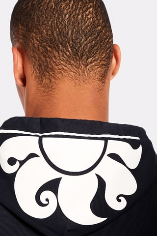 Sweat polaire à capuche - Bleu marine