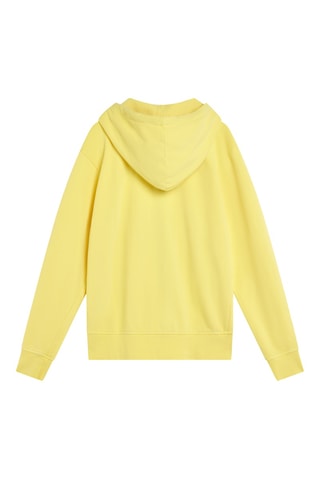 Sweat polaire à capuche - Jaune