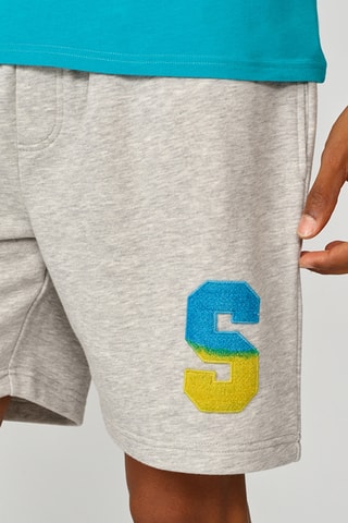 Short - Gris clair chiné