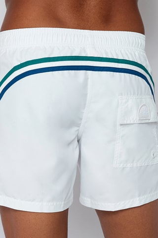 Short de bain - Blanc