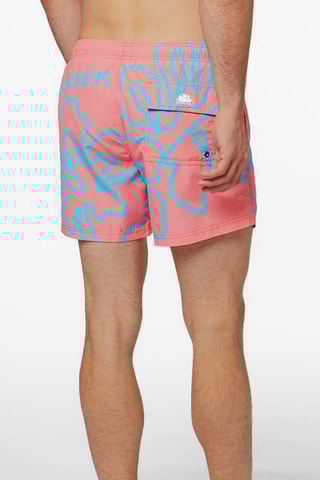 Short de bain - Corail