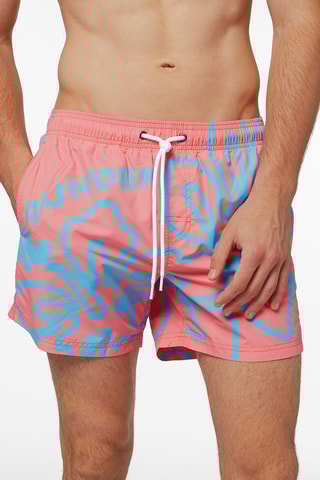 Short de bain - Corail