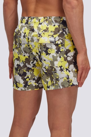 Short de bain - Jaune