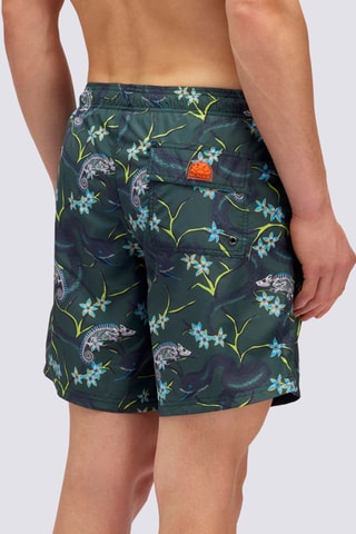Short de bain - Vert foncé