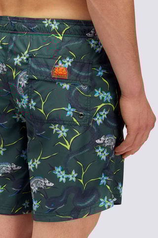 Short de bain - Vert foncé