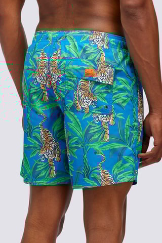 Short de bain - Bleu cobalt