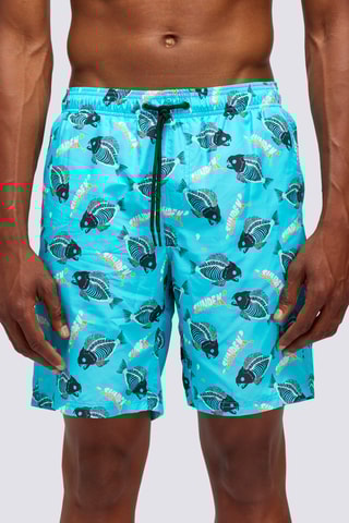 Short de bain - Ciel