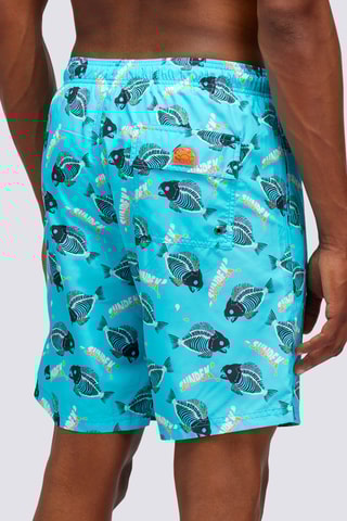 Short de bain - Ciel