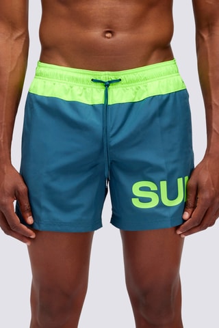 Short de bain - Bleu canard