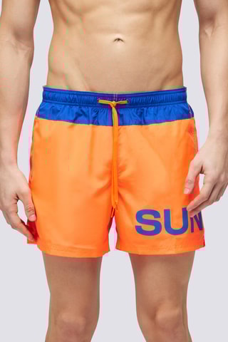 Short de bain - Orange