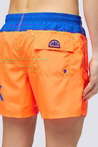 Short de bain - Orange