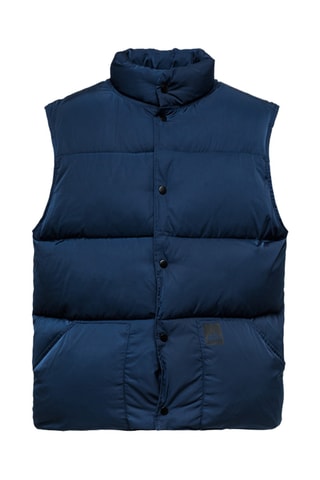 Doudoune sans manches - bleu marine