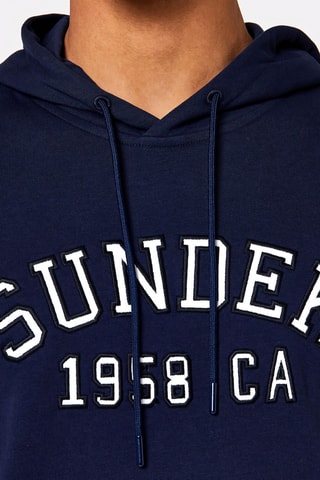 Sweat polaire à capuche - Bleu marine