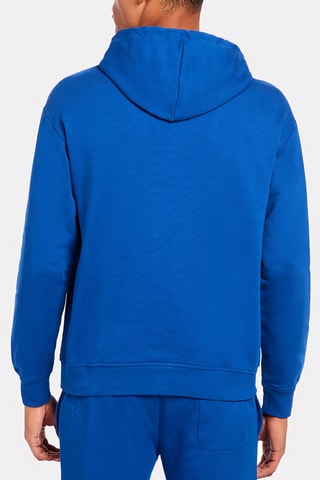 Sweat polaire à capuche - Bleu électrique