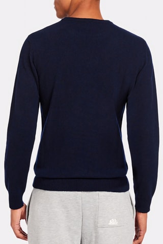 Pull en laine - Bleu marine