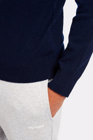 Pull en laine - Bleu marine