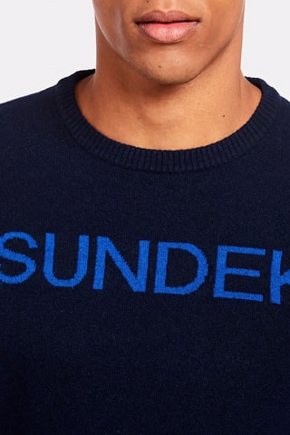 Pull en laine - Bleu marine