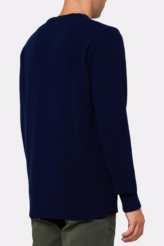Pull en laine - Bleu marine