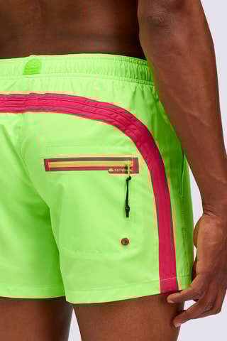 Short de bain - Vert fluo